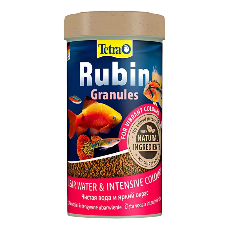 Tetra Rubin Granules Renklendirici Balık Yemi 250 Ml