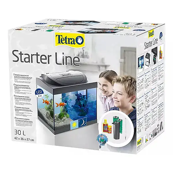 Tetra Starter Line Led Akvaryum Seti - Siyah - 30LT
