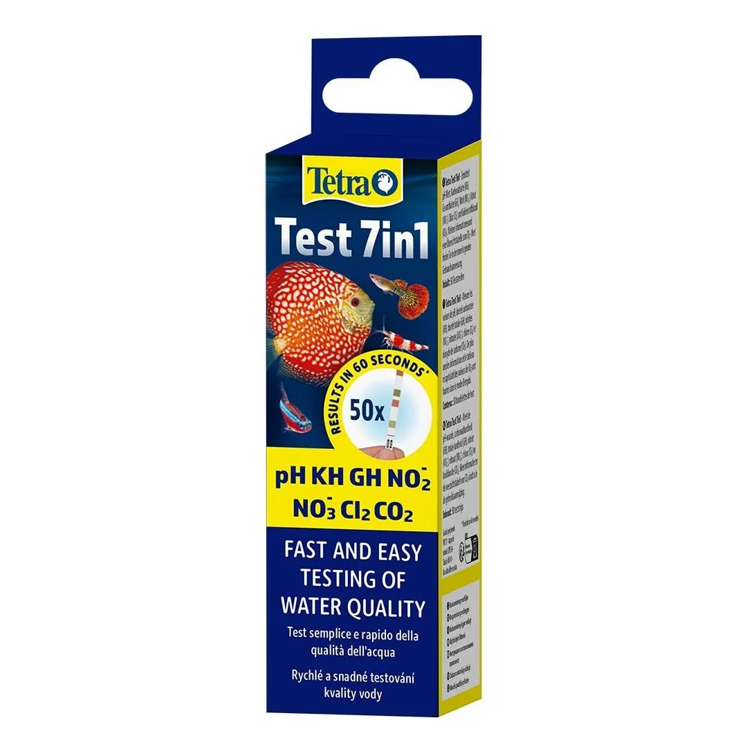 Tetra - Tetra Test 7ın1 Stıck Test Çubuğu - 50 Adet