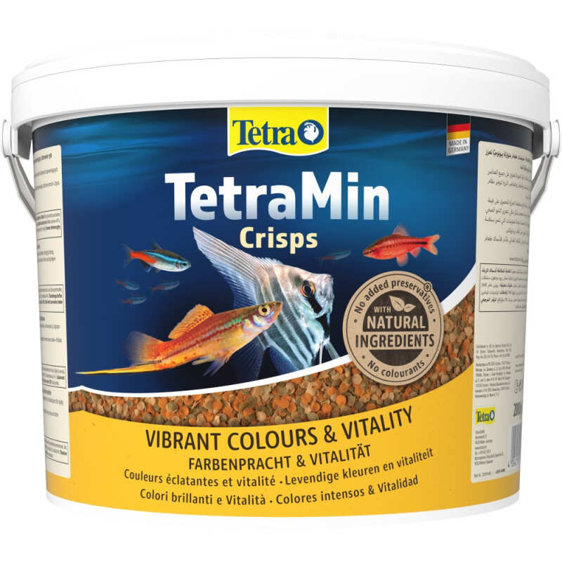 Tetramin Pro Crisps Granül Tropikal Balık Yemi Kova 10 Litre