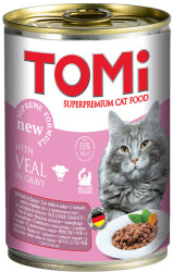 Tomi - Tomi Kırmızı Etli Kedi Konservesi 400 Gr.