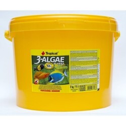 Tropical - Tropical 3-Algae Flakes 11Lt / 2000Gr