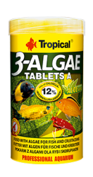 Tropical - Tropical 3-Algae Tablets A 50 Ml / 36 Gr 80 Adet (1)