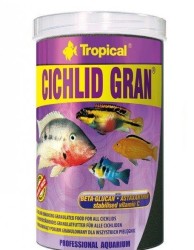 Tropical Cichlid Gran Cichlid Granül Balık Yemi 138 Gr/ 250Ml - Thumbnail