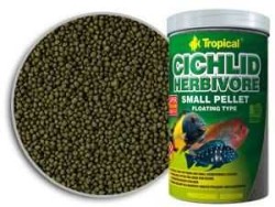 Tropical - Tropical Cichlid Herbivore Small Pellet ( 2,5Mm ) 250 Ml 90 Gr