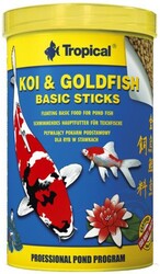 Tropical - Tropical Koi & Goldfish Basic Sticks 1Lt / 80Gr