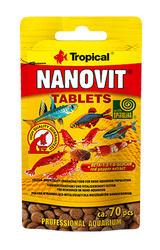 Tropical - Tropical Nanovit Tablets 10Gr. 70Adet