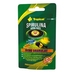 Tropical - Tropical Spirulina Super Forte Micro Granulat Balık Yemi 22 Gr