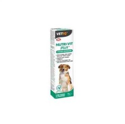 Vetıq Nutri-Vit Plus Dog Köpekler İçin Enerji Verici Vitamin Macunu 70 Gr - Thumbnail