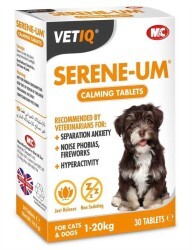 VetIQ - MC VetIQ Sereneum Kedi Ve Köpek Sakinleştirici 30 Tablet (1)