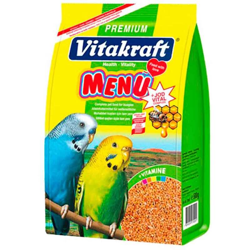 Vitakraft - Vitakraft Menü Premium Muhabbet Kuşu Yemi 1000 Gr