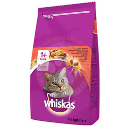 Whiskas - Whiskas Biftek Ve Havuçlu Kedi Maması 3,8 Kg.