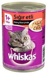 Whiskas - Whiskas Biftekli Kedi Konserve Maması 400 Gr.