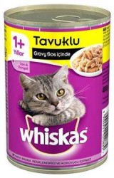 Whiskas - Whiskas Chicken Tavuklu Kedi Konservesi 400 Gr.