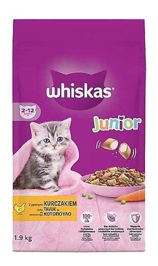 Whiskas - Whiskas Junior Tavuklu Yavru Kedi Maması 1.9 kg