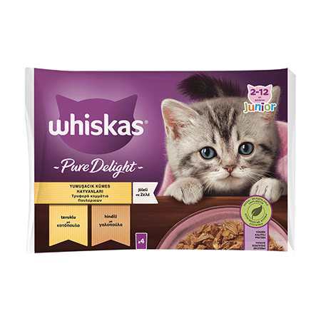 Whiskas Pouch Kümes Seçenekleri 4 Al 3 Öde 100 Gr. ( 4 Lü Paket ) - Thumbnail